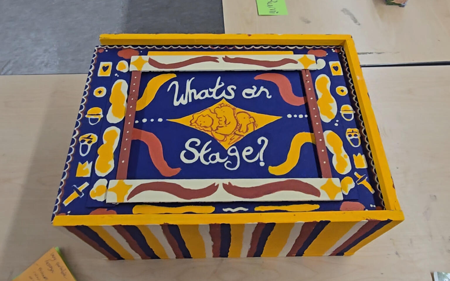 The apple box